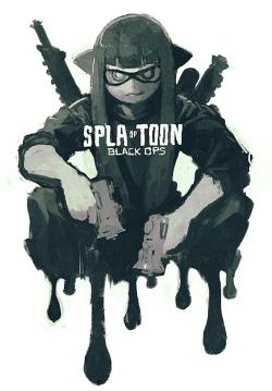 swaps4haruhi:  Metal Gear Solid‘s illustrator, Huke (Black Rock Shooter, Steins;Gate), has joined in on the Splatoon fun and has revealed a parody image of Call of Duty meets Splatoon.  In other news, Nintendo plans on presenting Japanese players