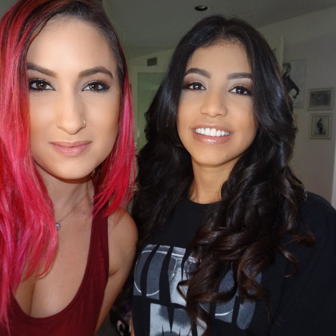 My favorite makeup artist in LA @ninasmakeup by teamvrod
