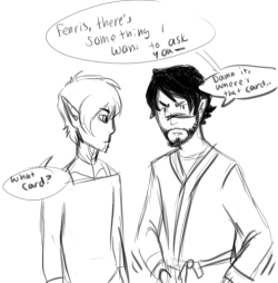 fuckin&ndash;mages:  hahaha good thing he taught you how to read, fenris i spend my time so wisely on here wow based on this post