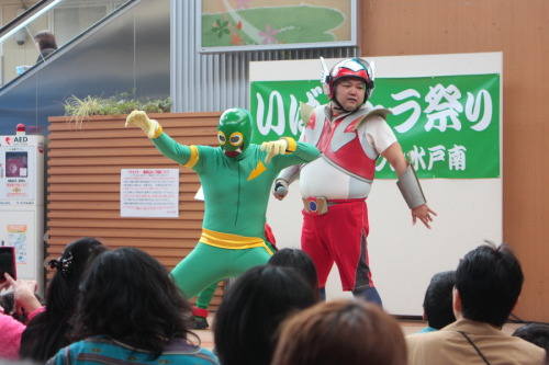 時空戦士イバライガー 2013.04.29　いばキャラ祭り＋北関東2013 in イオンタウン水戸南