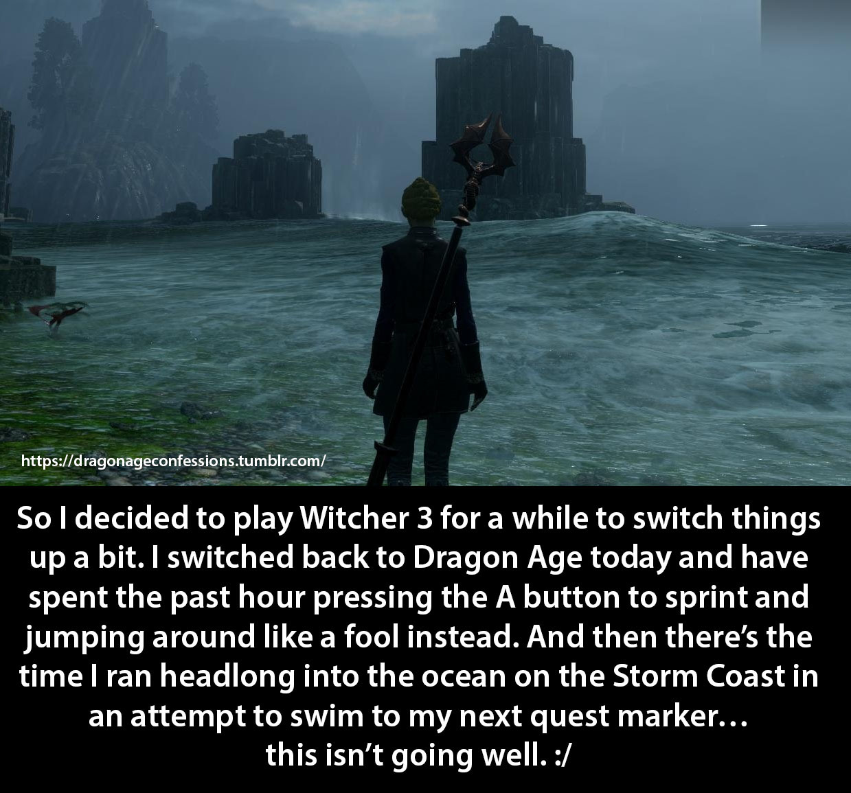 Dragon Age Confessions Confession So I Decided To Play Witcher 3 For A