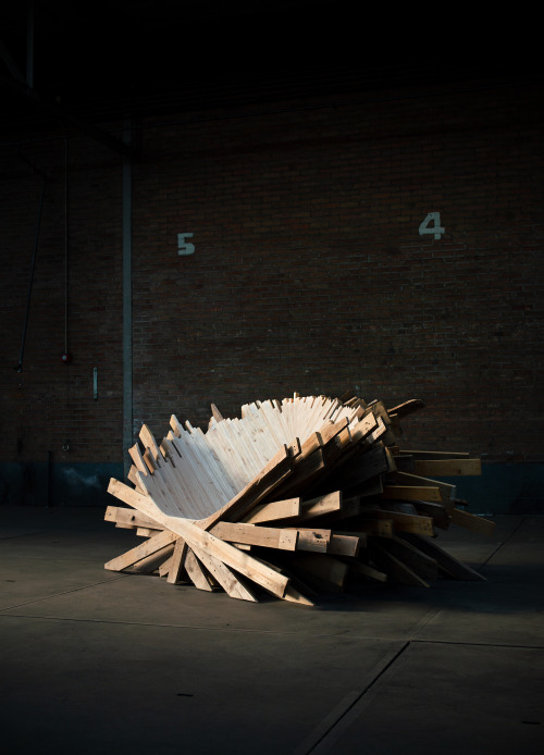Anton Brunberg, ‘Pallet Thief’ Chair,Anton Brunberg calculated that there are some six billion palle