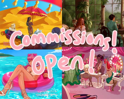  Commissions are open!Fanart, self portraits, youtube icons, and pets are welcome! Follow my commiss