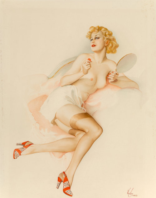 Alberto Vargas (Peruvian\American, 1896-1982) https://en.wikipedia.org/wiki/Alberto_Vargas picture r