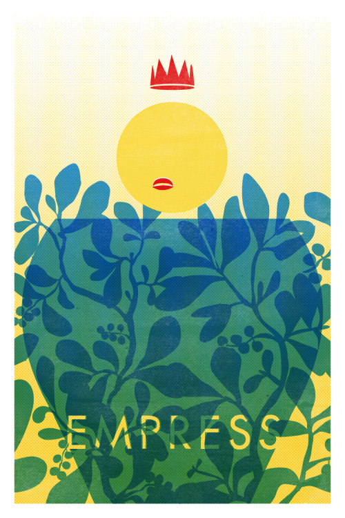 The Empress tarot card, Card 3.