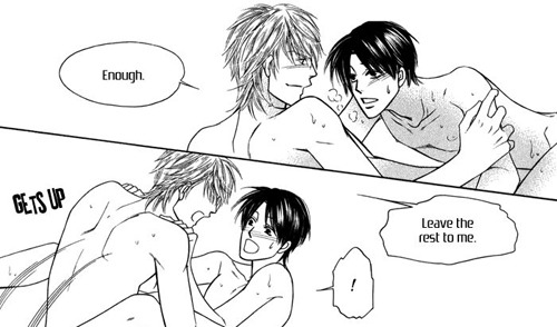 Edi's reading yaoi