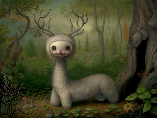 contemporary-artist-gallery: Mark Ryden Yoshi 2007 36 x 48 in / 91.5 x 122 cm Oil on Canvas 