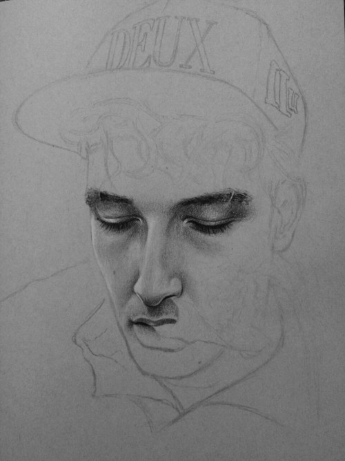 fishieszoo:  getmoneygetpaid:  smokin’ george in progress //  holy shit this is incredible. 