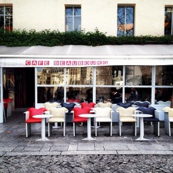 at Café Beaubourg