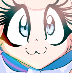 henriettalamb:After 2 years, new ID!Aww aint she cute give her carrots I can’t stop with the rainbows~  ✧READ HENRIETTA LAMB FROM THE BEGINNING✧ ✧Newest Update✧ ✧DeviantART✧ *feeds all the carrots and gives all the pettings* &lt;3