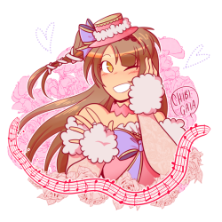 chibigaia-art:  Kotori I did to test out