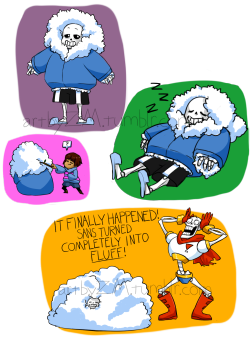 artbyzm:  Is Sans coat really this fluffy?