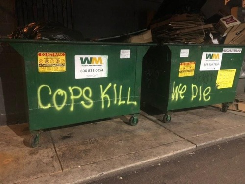“Cops Kill, We Die” Seen in Philadelphia, PA