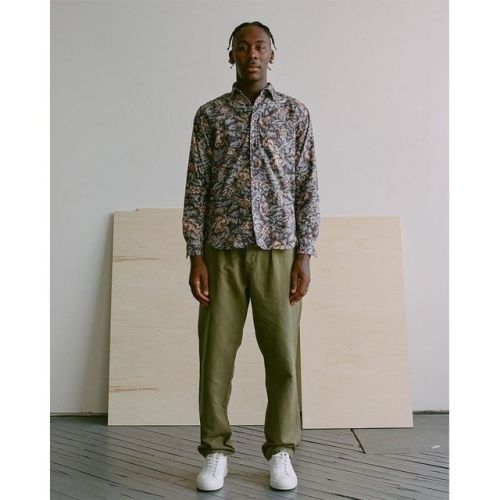 Summer 2019 Archive Sale Highlights &gt; ⠀⠀⠀⠀⠀⠀⠀⠀⠀⠀⠀⠀⠀⠀⠀⠀⠀⠀ TOP: Adam L/S Shirt - Navy Floral Ol