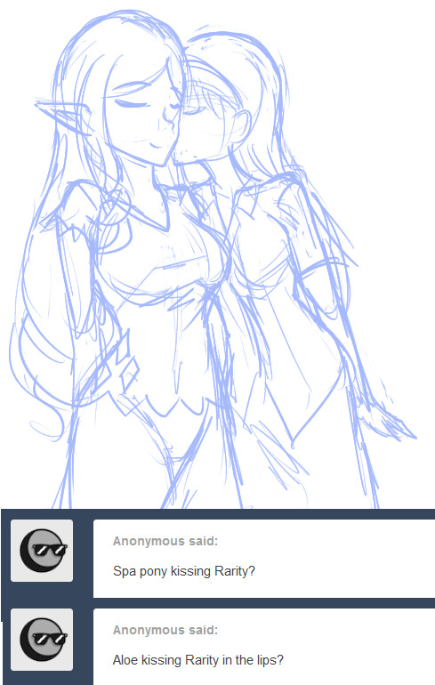 The Applejack and Rarity show, AKA the OTP