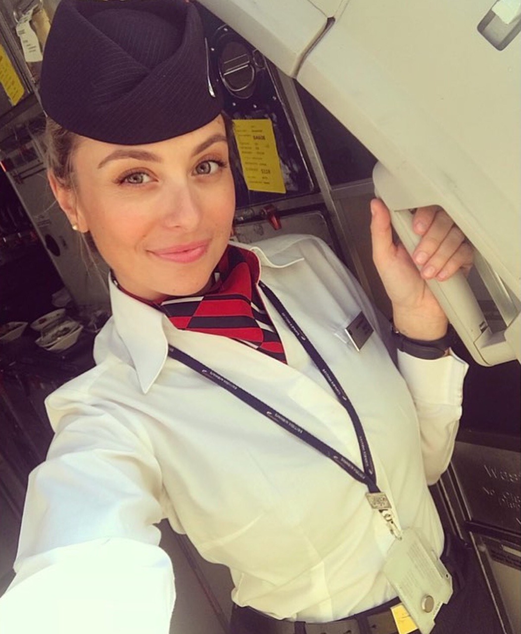 winged-perfection:  Amy - sexy cute hosty - British Airways 