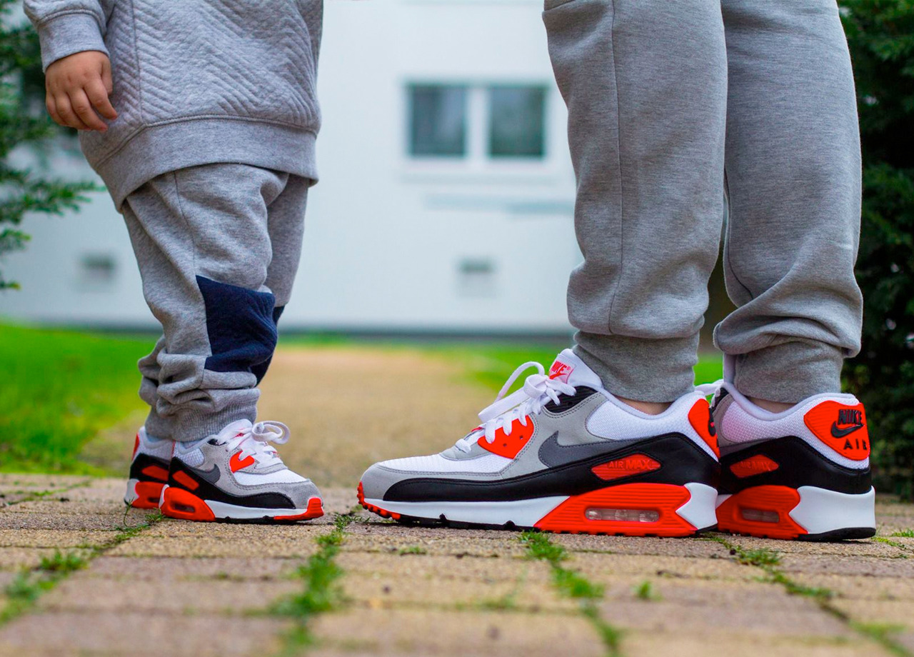 Nike Air Max 90 'Infrared' 25th Anniversary (by... – Sweetsoles – Sneakers, kicks and