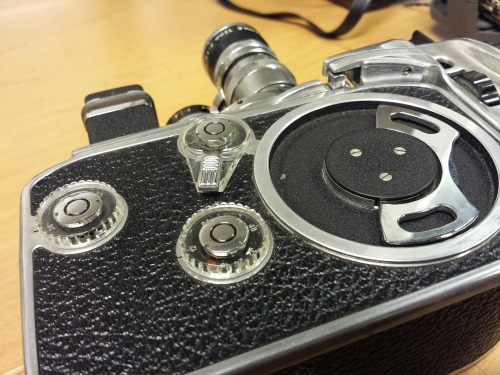 Bolex Paillard D-8L 8mm Turret Camera, 1959