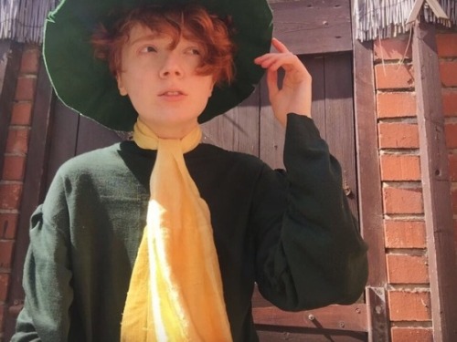 dianysus:so i been working on a snufkin cosplay!!!