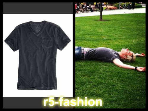 r5-fashion: Vintage T-Shirt in tar ash (EXACT) - American Eagle Outfitters - $14.96 