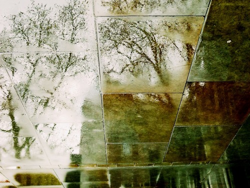 suhaylah: Reflections on wet pavements. The city itself is a natural watercolourist! It’s been