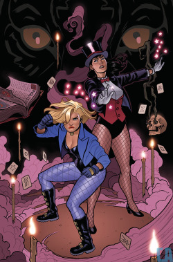 batgirlrising:  comicsalliance:  THE FISHNETS BRIGADE: DINI &amp; QUINONES’ ‘BLACK CANARY/ZATANNA’ GRAPHIC NOVEL CONFIRMED FOR MAY 2014  By Andy Khouri Promised for years but continually delayed, Black Canary/Zatanna will finally become a reality