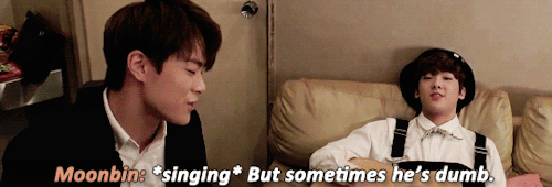 asterocky:    ‘ASTRO PROJECT’ episode 3: savage Bin makes up lyrics about members