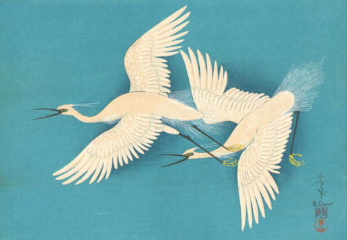 Ohno Bakufu  Herons