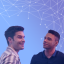 fairydustedtheory:  ☻ - Misha and Richard had a great conversation during the