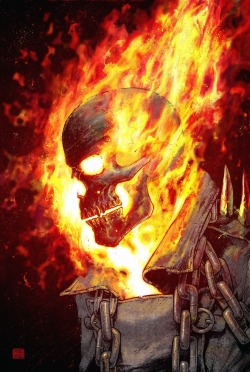 Ungoliantschilde:  Tony Moore’s Ghost Rider.