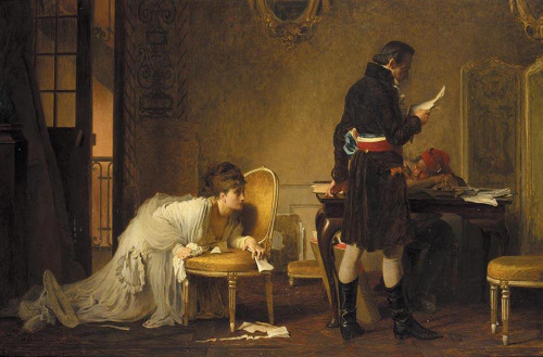 An Appeal for Mercy, 1793, 1876 by Marcus Stone (English, 1840&ndash;1921) 