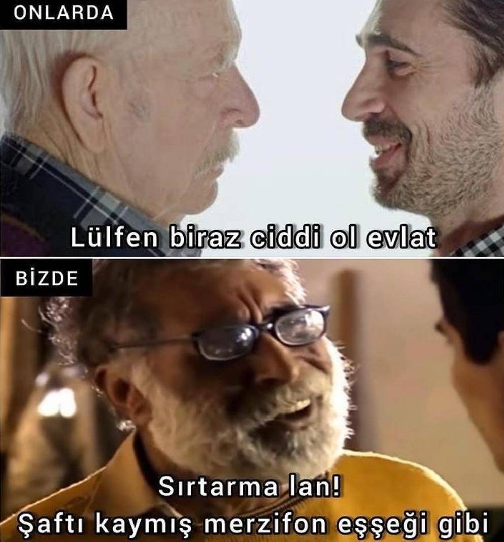 ONLARDA Lülfen biraz ciddi...