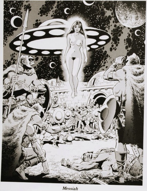 atomic-chronoscaph:Wally Wood’s Weird Sex-Fantasy Portfolio (1977)