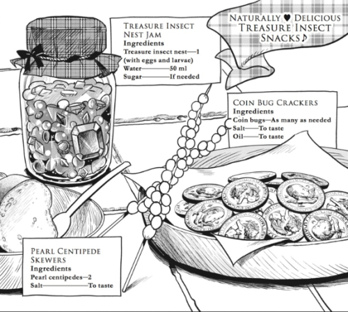 Treasure Bug Dishes Look So Pretty, I Can Only Imagine The Taste~