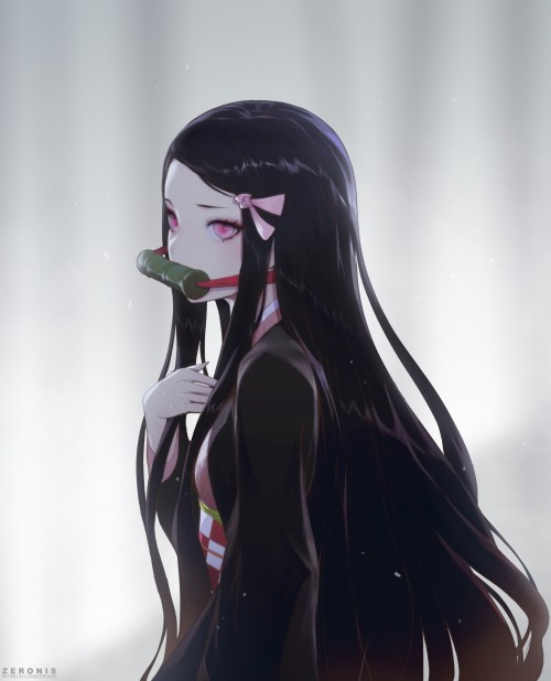 thecollectibles:  Nezuko Fan art by selected adult photos