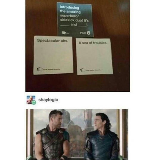 cards against marvel Tumblr