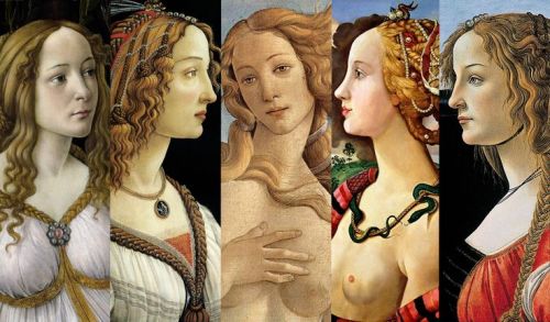 centuriesbehind: Simonetta Vespucci, muse of Sandro Botticelli, source