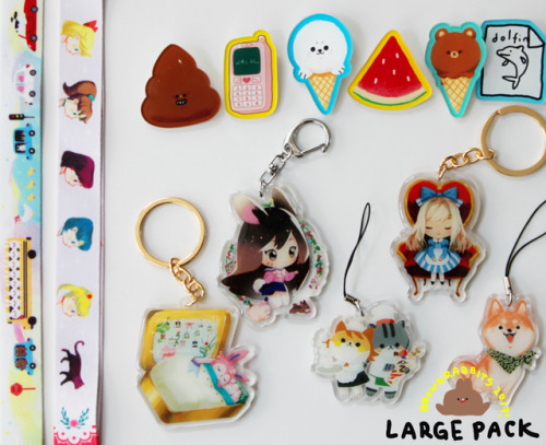 I made some limited Mystery Packs!   （´ω｀♡%）Will be available tomorrow on my shop Link Below! http:/