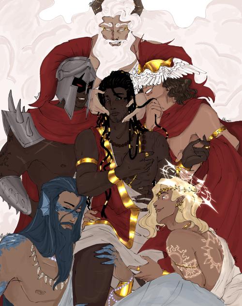 Practicing Designing These Characters (totally Not An Excuse To Draw More Eurylochus Ships.)