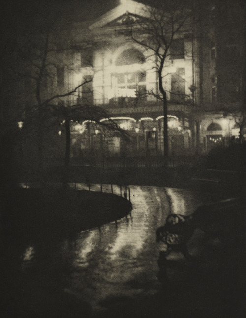 nevver:  Night lights, Alvin Langdon Coburn 