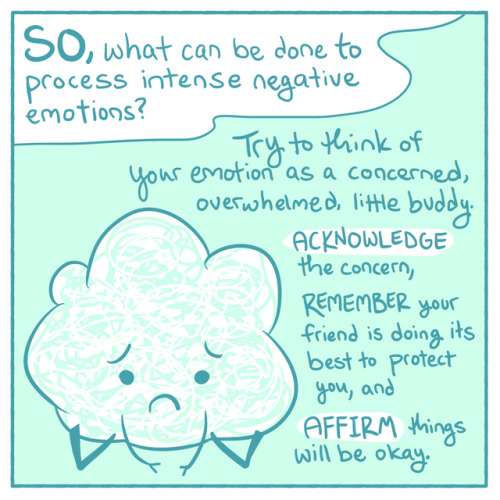 thelatestkate:Here’s the second part of mindfulness I learned in therapy that helped me to function after a breakdown. If you, like me, were taught growing up that some emotions were unacceptable, you may need to learn to handle them now as an adult