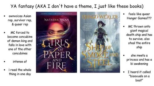 coolcurrybooks: Science fiction and fantasy books that are f/f!  If you want more queer science fict