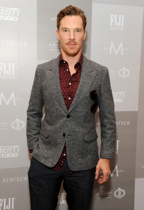 lordshezza:#HQ - Benedict Cumberbatch attends the Variety Studio presented by Moroccanoil at Holt Re