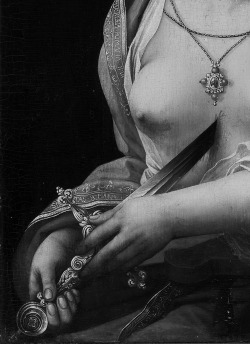 miss-v-o-o-d-o-o-doll:  The Suicide of Lucretia (Detail) Meester met de Papegaai, 1525 