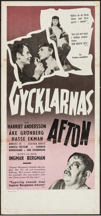 Sawdust and Tinsel (Gycklarnas afton) (1953) Ingmar BergmanMay 21st 2022