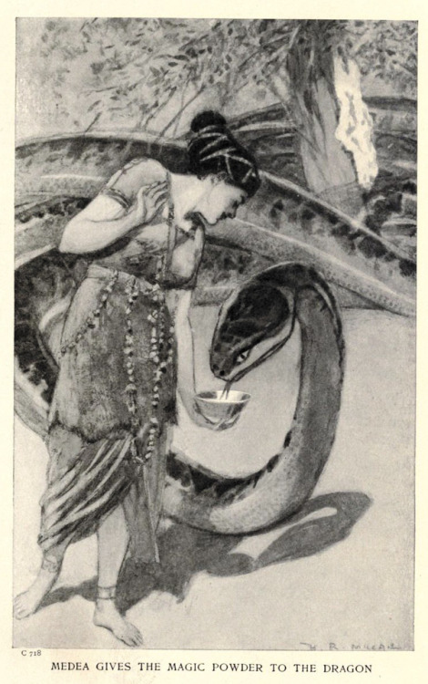 thefugitivesaint:Harold Robert Millar (1869-1942) , “Wonder Tales from the Greek & Roman Myths” 