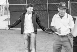 therealjamesdeen:  Is there a softball team that we sponsor that wears James Deen for president shirts? Why, yes there is. Photos by StarForeman for LA Weekly