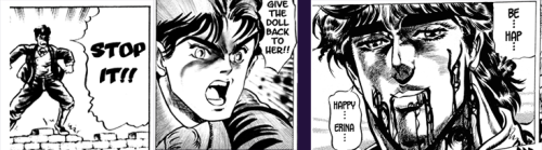 occultaro:  First and last pieces of dialogue from the Jojos, parts 1-7
