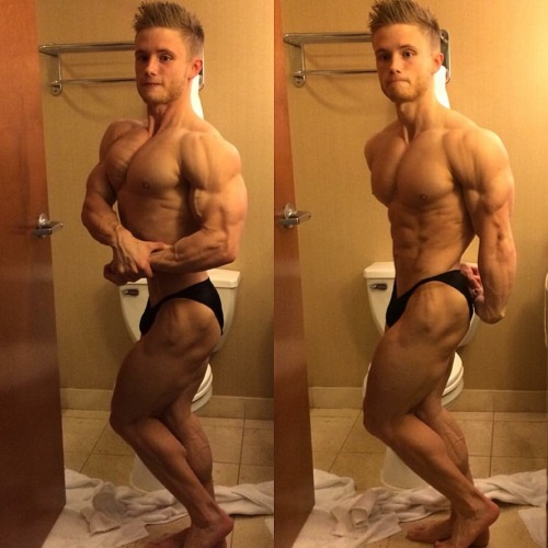 themuscleworshipdiaries:  hejira33312:  Jeff Nippard , love this guys look !  Ripped to ribbons and cute as a button!! 