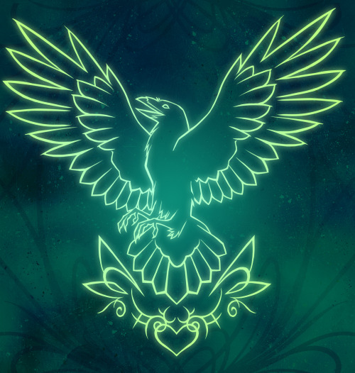 Raven sigil for a clientFor those who’ve been messaging and asking me–yes! I DO still take sig